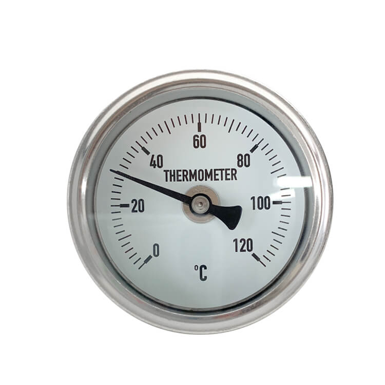 Indicador de temperatura del termómetro bimetálico industrial WSS